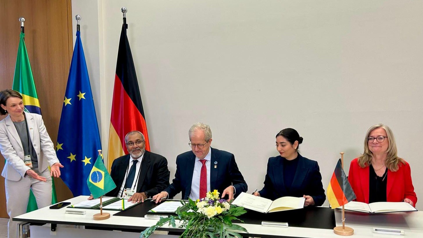 Assinatura de acordo entre BNDES e Alemanha para projetos verdes